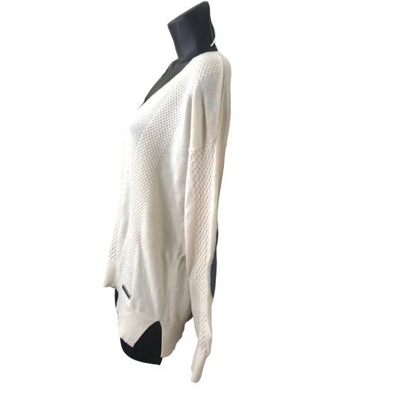 Noel Asmar Equestrian V-neck Very Soft Wool Sweater Size M - Picture 4 of 6